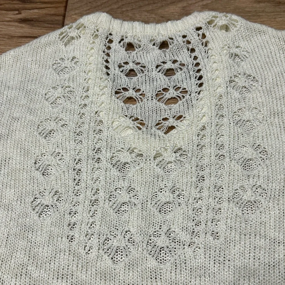 Off White Knit Sweater - Picture 4 of 7